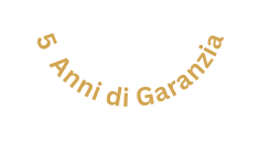 5 Anni di Garanzia